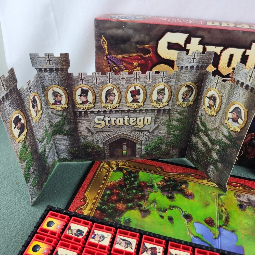 VINTAGE Stratego COMPLETE Milton Bradley 1996 Strategy War Spy Classic Battle